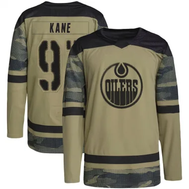 Edmonton Oilers Evander Kane 91 Navy Primegreen Reverse Retro 2.0